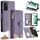 Per Samsung Galaxy S22 5G Custodia a tracolla in pelle Litchi a coda di pesce con catena a tracolla (viola) Per Samsung Galaxy S22 5G Custodia a tracolla in pelle Litchi a coda di pesce con catena a tracolla (viola)