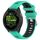 Per Garmin Forerunner 265S 18mm cinturino sportivo in silicone con fibbia in acciaio bicolore (lago blu + nero) Per Garmin Forerunner 265S 18mm cinturino sportivo in silicone con fibbia in acciaio bicolore (lago blu + nero)