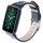 Cinturino di ricambio per cinturino in pelle Xiaomi Mi Band 7 Pro (nero)