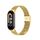 Per cinturino in metallo con fibbia milanese Xiaomi Mi Band 8 (oro)