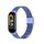 Per cinturino in metallo con fibbia milanese Xiaomi Mi Band 8 (blu notte)