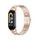 Per Xiaomi Mi Band 8 cinturino milanese in metallo a tre sfere (oro rosa) Per Xiaomi Mi Band 8 cinturino milanese in metallo a tre sfere (oro rosa)