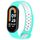 Per Xiaomi Mi Band 8 Cinturino sportivo in silicone a due colori (ciano bianco) Per Xiaomi Mi Band 8 Cinturino sportivo in silicone a due colori (ciano bianco)