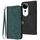 Per vivo S19 Pro Custodia in pelle con cinturino a doppia piega e fibbia laterale (verde scuro) Per vivo S19 Pro Custodia in pelle con cinturino a doppia piega e fibbia laterale (verde scuro)