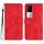 Per vivo iQOO 7 India / iQOO Neo5 Custodia in pelle con motivo a cuore (rosso) Per vivo iQOO 7 India / iQOO Neo5 Custodia in pelle con motivo a cuore (rosso)