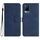 Per vivo V21 4G / 5G / V21s Custodia in pelle con motivo a cuore (blu reale) Per vivo V21 4G / 5G / V21s Custodia in pelle con motivo a cuore (blu reale)