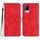 Per vivo V21e 4G / Y73 2021 Custodia in pelle con motivo a cuore (rosso)