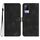 Per vivo V21e 4G / Y73 2021 Custodia in pelle con motivo a cuore (nero)