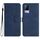 Per vivo V21e 4G / Y73 2021 Custodia in pelle con motivo a cuore (blu reale) Per vivo V21e 4G / Y73 2021 Custodia in pelle con motivo a cuore (blu reale)