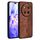 Per Honor X60 Pro AZNS Custodia per telefono con effetto pelle in rilievo 3D (marrone)