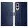 Per Samsung Galaxy S25 Edge 5G Custodia per telefono in pelle con motivo a forma di Y (blu) Per Samsung Galaxy S25 Edge 5G Custodia per telefono in pelle con motivo a forma di Y (blu)