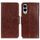 Per Samsung Galaxy S25 Edge 5G Custodia per telefono in pelle con texture Nappa orizzontale (marrone) Per Samsung Galaxy S25 Edge 5G Custodia per telefono in pelle con texture Nappa orizzontale (marrone)