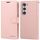 Per Samsung Galaxy S25 5G GOOSPERY BLUE MOON Custodia per telefono in pelle con texture Crazy Horse (oro rosa) Per Samsung Galaxy S25 5G GOOSPERY BLUE MOON Custodia per telefono in pelle con texture Crazy Horse (oro rosa)