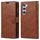 Per Samsung Galaxy S25 5G GOOSPERY MANSOOR DIARY Custodia in pelle con 9 slot per schede (marrone) Per Samsung Galaxy S25 5G GOOSPERY MANSOOR DIARY Custodia in pelle con 9 slot per schede (marrone)