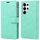 Per Samsung Galaxy S25 Ultra 5G GOOSPERY MANSOOR DIARY Custodia in pelle con 9 slot per schede (verde menta) Per Samsung Galaxy S25 Ultra 5G GOOSPERY MANSOOR DIARY Custodia in pelle con 9 slot per schede (verde menta)