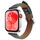 Per Huawei Watch Fit 2 Cinturino in pelle goffrata a forma di cuore con connettore metallico (verde foresta) Per Huawei Watch Fit 2 Cinturino in pelle goffrata a forma di cuore con connettore metallico (verde foresta)