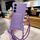 Per Samsung Galaxy S23 5G Liquid TPU Card Bag Custodia antiurto per telefono a quattro angoli (viola) Per Samsung Galaxy S23 5G Liquid TPU Card Bag Custodia antiurto per telefono a quattro angoli (viola)