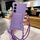 Per Samsung Galaxy S23+ 5G Liquid TPU Card Bag Custodia antiurto per telefono a quattro angoli (viola) Per Samsung Galaxy S23+ 5G Liquid TPU Card Bag Custodia antiurto per telefono a quattro angoli (viola)