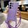 Per Samsung Galaxy S24 Ultra 5G Liquid TPU Card Bag Custodia antiurto per telefono a quattro angoli (viola) Per Samsung Galaxy S24 Ultra 5G Liquid TPU Card Bag Custodia antiurto per telefono a quattro angoli (viola)