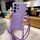 Per Samsung Galaxy S22 Ultra 5G Liquid TPU Card Bag Custodia antiurto per telefono a quattro angoli (viola) Per Samsung Galaxy S22 Ultra 5G Liquid TPU Card Bag Custodia antiurto per telefono a quattro angoli (viola)