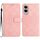 Per Samsung Galaxy S25 Edge 5G Custodia per telefono in pelle con trama a griglia rombica (rosa) Per Samsung Galaxy S25 Edge 5G Custodia per telefono in pelle con trama a griglia rombica (rosa)