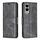 Per Samsung Galaxy S25 Edge 5G Custodia per telefono in pelle di agnello con texture a flip di colore puro (nero) Per Samsung Galaxy S25 Edge 5G Custodia per telefono in pelle di agnello con texture a flip di colore puro (nero)