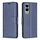 Per Samsung Galaxy S25 Edge 5G Custodia per telefono in pelle di agnello con texture a flip di colore puro (blu) Per Samsung Galaxy S25 Edge 5G Custodia per telefono in pelle di agnello con texture a flip di colore puro (blu)