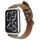 Per Xiaomi Mi Band 8 Pro / Redmi Watch 5 Cinturino in pelle goffrata a forma di cuore con connettore metallico (verde retrò)