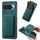 Per Google Pixel 9/9 Pro Retro Leather Card Bag Custodia magnetica per telefono (verde) Per Google Pixel 9/9 Pro Retro Leather Card Bag Custodia magnetica per telefono (verde)