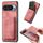 Per Google Pixel 9/9 Pro Retro Leather Card Bag Custodia magnetica per telefono (rosa)