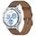 Per Huawei Watch GT 5 46mm Pulsante a pressione 22mm Cinturino in pelle (marrone) Per Huawei Watch GT 5 46mm Pulsante a pressione 22mm Cinturino in pelle (marrone)