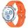 Per Huawei Watch GT 3 42mm cinturino in silicone con cuciture a grana ondulata da 20mm (arancione) Per Huawei Watch GT 3 42mm cinturino in silicone con cuciture a grana ondulata da 20mm (arancione)