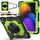 For Xiaomi Pad 7 / 7 Pro 2024 Contrast Color Robot Silicone Hybrid PC Tablet Case(Black Yellow Green) For Xiaomi Pad 7 / 7 Pro 2024 Contrast Color Robot Silicone Hybrid PC Tablet Case(Black Yellow Green)
