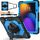 For Xiaomi Pad 7 / 7 Pro 2024 Contrast Color Robot Silicone Hybrid PC Tablet Case(Black Blue) For Xiaomi Pad 7 / 7 Pro 2024 Contrast Color Robot Silicone Hybrid PC Tablet Case(Black Blue)