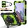 Per Samsung Galaxy Tab A7 Lite Contrast Color Robot Custodia per tablet PC ibrida in silicone (nero giallo verde) Per Samsung Galaxy Tab A7 Lite Contrast Color Robot Custodia per tablet PC ibrida in silicone (nero giallo verde)