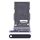 Per Samsung Galaxy S24 SM-S921B Vassoio scheda SIM originale (viola)