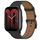 For Amazfit Active Press Button 20mm Leather Watch Band(Black)