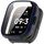For Lexin Watch 3 Tempered Film Integrated PC Watch Protective Case(Ink Blue) For Lexin Watch 3 Tempered Film Integrated PC Watch Protective Case(Ink Blue)