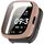 For Lexin Watch 3 Tempered Film Integrated PC Watch Protective Case(Cherry Pink) For Lexin Watch 3 Tempered Film Integrated PC Watch Protective Case(Cherry Pink)