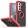 Per Infinix Hot 50 Pro 4G Q Shadow 1 Series TPU + PC Custodia per telefono con anello (rosso) Per Infinix Hot 50 Pro 4G Q Shadow 1 Series TPU + PC Custodia per telefono con anello (rosso)