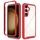 Per Samsung Galaxy S24+ 5G Starry Sky Custodia per telefono in TPU trasparente antiurto in tinta unita per PC (rosso) Per Samsung Galaxy S24+ 5G Starry Sky Custodia per telefono in TPU trasparente antiurto in tinta unita per PC (rosso)