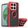 Per Xiaomi 15 Pro Q Shadow 1 Series TPU + PC Custodia per telefono con anello (rosso) Per Xiaomi 15 Pro Q Shadow 1 Series TPU + PC Custodia per telefono con anello (rosso)