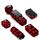 Per adesivi per fotocamera DJI Pocket 3 Pellicola protettiva antigraffio non adesiva (Snake Scale Red) Per adesivi per fotocamera DJI Pocket 3 Pellicola protettiva antigraffio non adesiva (Snake Scale Red)