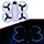 Per adesivi DJI Neo Luminous Night Glow Cool Film (blu cielo)