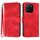 Per Honor X5b / X5b Plus Custodia per telefono in pelle con motivo a linee globali (rosso) Per Honor X5b / X5b Plus Custodia per telefono in pelle con motivo a linee globali (rosso)