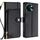 Per vivo Y38 5G / T3x Global Zipper Bag Custodia in pelle per telefono (nero)