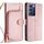 Per vivo Y100 5G IDN Custodia in pelle con cerniera (oro rosa)