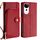 Per vivo S19 Pro Custodia per telefono in pelle con cerniera (rosso)