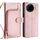 Per Tecno Camon 30 Pro 5G Custodia in pelle con cerniera (oro rosa)