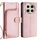 Per Tecno Camon 30 Custodia in pelle con cerniera (oro rosa)